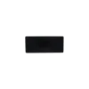 Plaque angles arrondis or/noir 750 g 20 x 65 cm - par 25