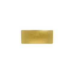 Plaque angles arrondis or/noir 750 g 20 x 65 cm - par 25