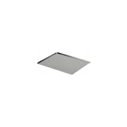 Plaque à bords pinces inox GN1/1 53 x 32,5 cm
