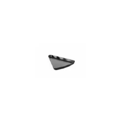 Plat Aalto mélamine noir 23 x 18,5 x 2 cm