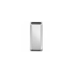 Plat angles arrondis inox 82 x 26 x 4 cm