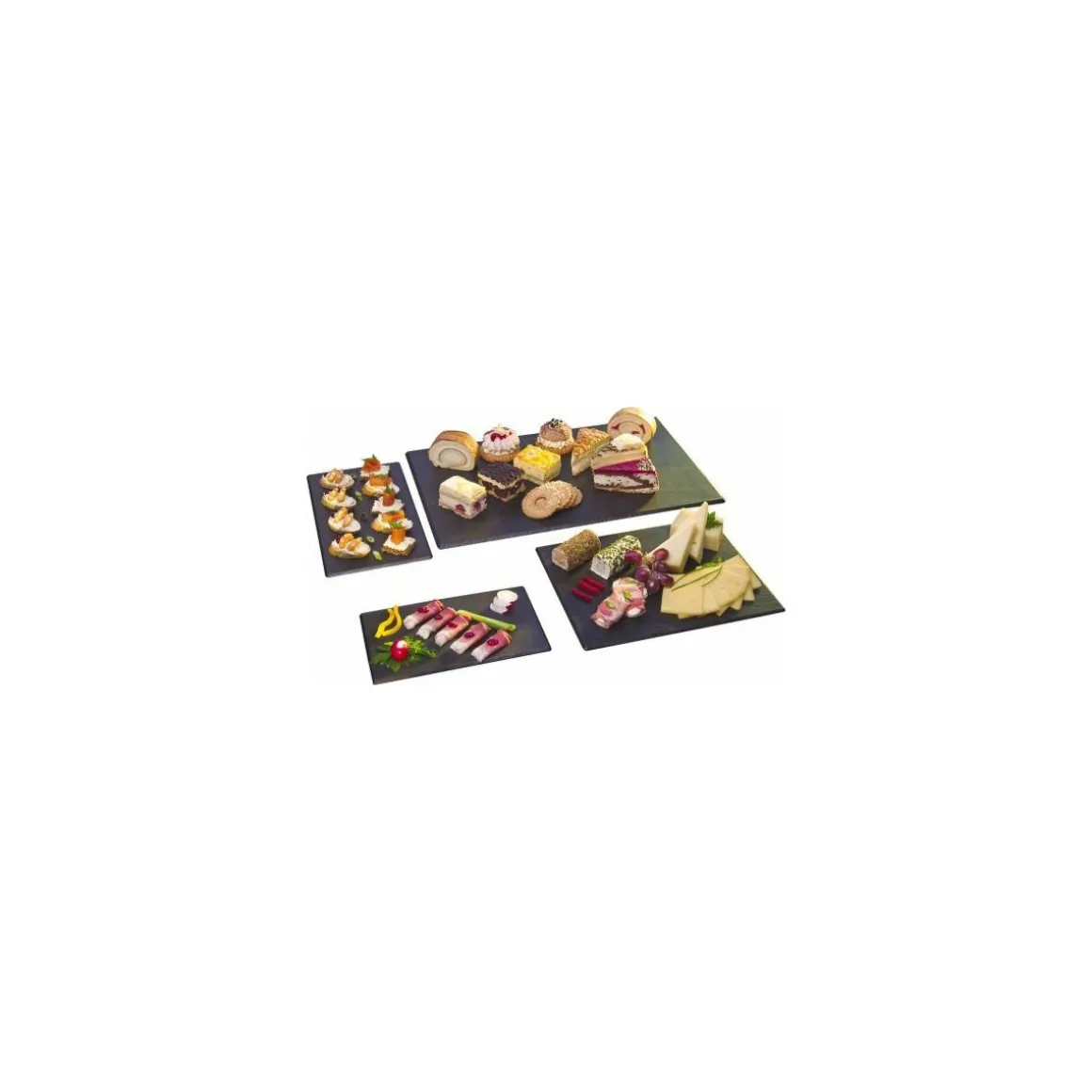 Plat ardoise mélamine GN 1/1