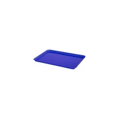 Plateau ABS bleu 58 x 41 x 2 cm