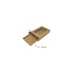 Plateau carton pour boîte moyenne - par 50