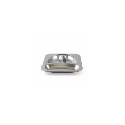 Plateau 3 compartiments inox ourson - par 12