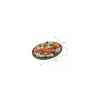 Plateau fruits de mer ovale noir 49 x 35 cm - par 30