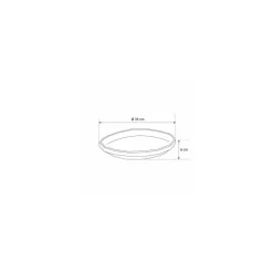 Plateau fruits de mer rond ø 35 cm - par 30
