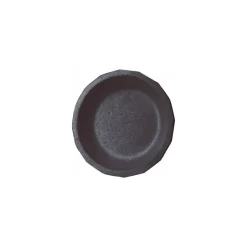 Plateau fruits de mer rond noir ø 35 cm - par 30