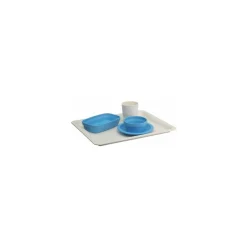 Plateau GN1/2 végétal réutilisable Lilitouch blanc - par 15
