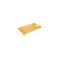 Plateau ingraissable carton kraft 25 x 34 cm - par 25