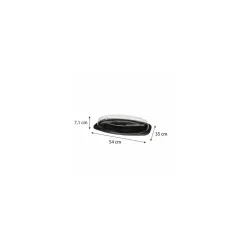 Plateau ovale et couvercle 540 x 350 mm - par 40
