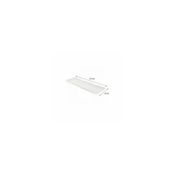 Plateau ravier carton blanc format "hot-dog" 23 x 8 cm - par 250