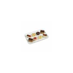 Plateau ravier carton blanc 14 x 21 cm - par 50