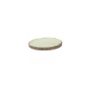 Plateau rondin bois ø 25 x 2 cm - par 12