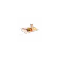 Plateau self-service carton micro-cannelure 38 x 29 cm - par 25