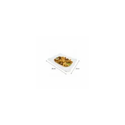 Plateau self-service carton micro-cannelure 38 x 29 cm - par 25