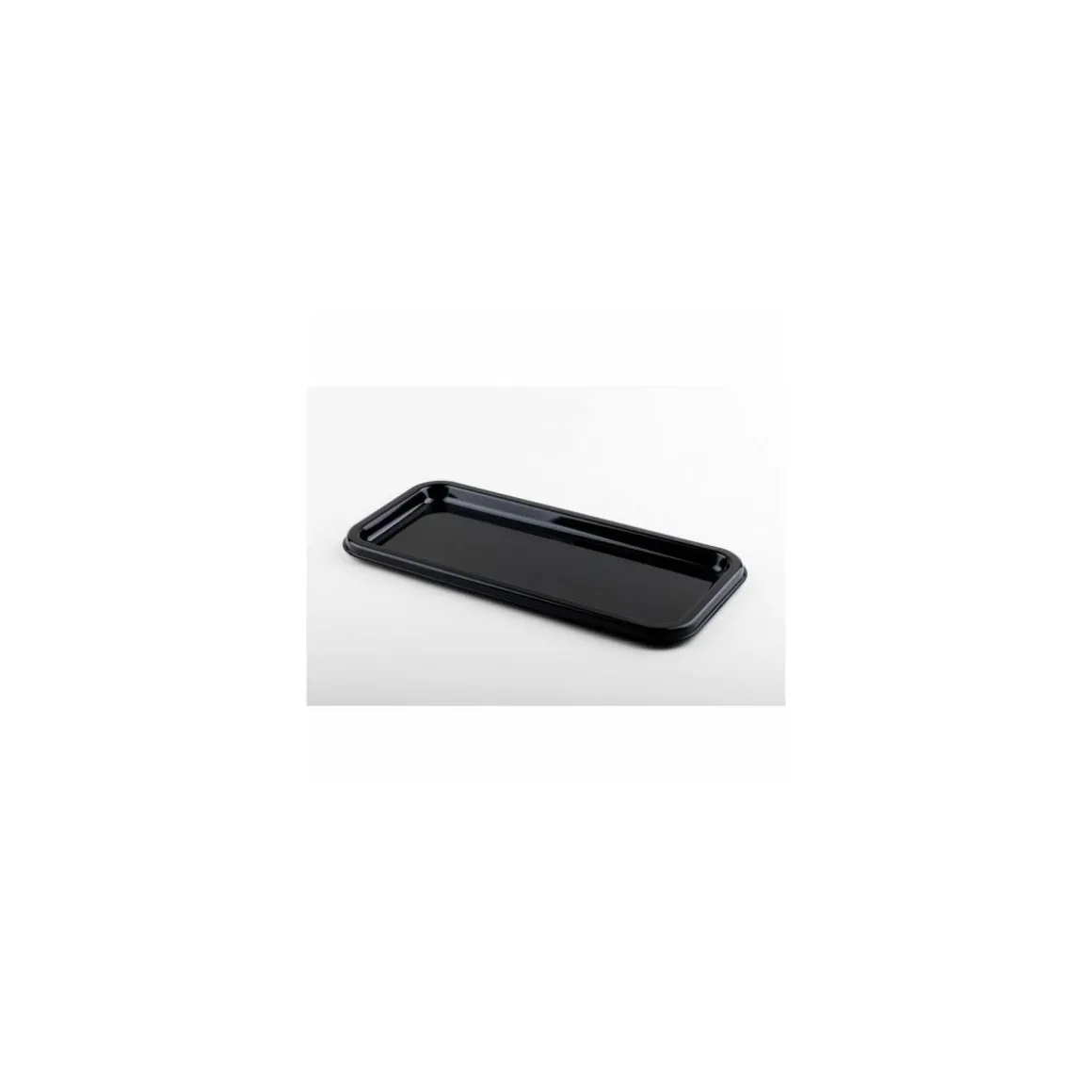 Plateau terrine noir PET 35 x 16 cm - par 50