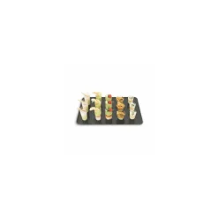 Plateau traiteur carton noir 25 x 34 cm - par 25