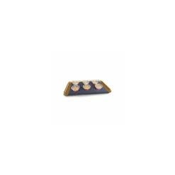 Plateau traiteur carton or 25 x 34 cm - par 25
