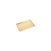 Plateau traiteur carton simple face or 28 x 42 cm - par 25
