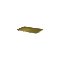 Plateau traiteur en carton double face or et argent 19 x 28 cm - par 25
