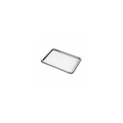 Plateau traiteur rectangulaire argent 35 x 24 cm - par 5