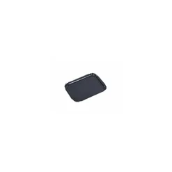 Plateau traiteur simple face noir en carton 19 x 28 cm - par 25