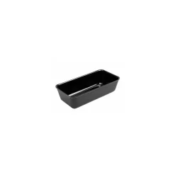 Plat en ABS noir 28 x 14 x 7 cm