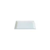 Plat glacière mélamine blanc 30 x 16,8 x 2 cm