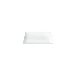 Plat glacière mélamine blanc 35 x 16,5 x 2 cm