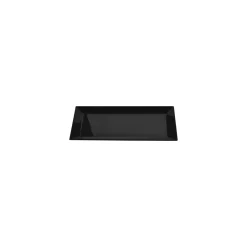 Plat glacière mélamine noir 35 x 16,5 x 2 cm