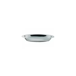 Plat gratin ovale inox 28,5 x 16,5 x 4 cm