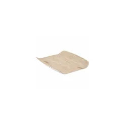 Plat incurvé mélamine effet bois GN 1/2 26,5 x 32,5 x 4 cm