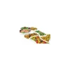 Plat mélamine Crescent blanc 30 x 27,8 x 6,3 cm