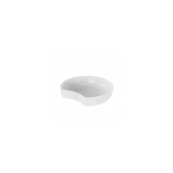 Plat mélamine Crescent blanc 30 x 27,8 x 6,3 cm