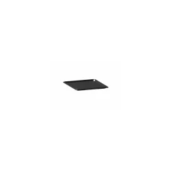 Plat mélamine noir GN 1/4 26,5 x 16,2 x 2 cm