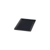 Plat mélamine noir Vestah GN 1/3 H. 1,2 cm