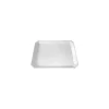 Plat octogonal mélamine blanc 32 x 20 x 3 cm