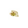 Plat ovale en palme naturelle 26 x 16 x 2,5 cm - par 25