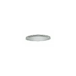 Plat ovale inox gamme choc 60 x 29 cm - par 10