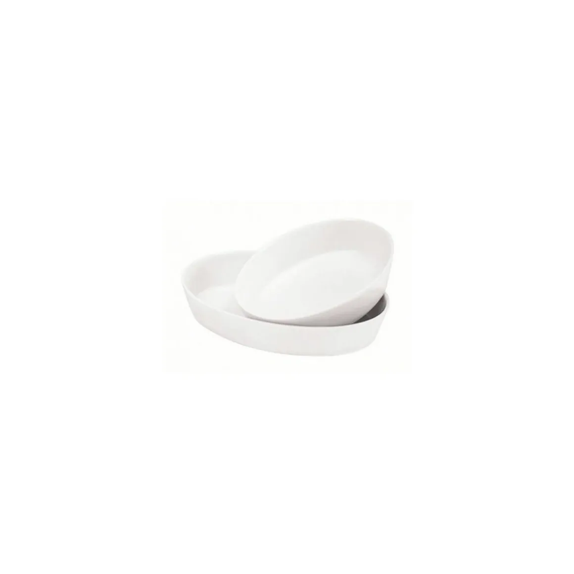 Plat ovale porcelaine 32 x 23 x 6 cm