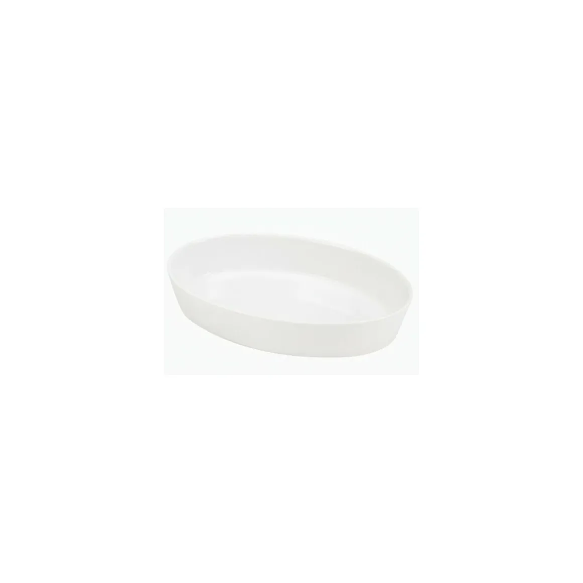 Plat ovale porcelaine 32 x 23 x 6 cm