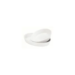 Plat ovale porcelaine 26 x 19 x 6 cm