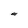 Plat plexi carré noir 28 x 28 x 2 cm