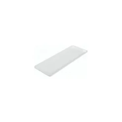 Plat plexi GN 2/5 blanc H. 1,7 cm 53 x 20 cm