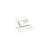 Plat plexi GN 1/4 blanc H. 1,7 cm 26,5 x 16,2 cm