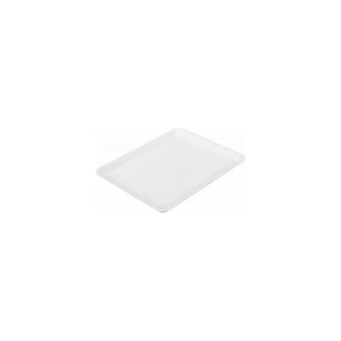 Plat plexi GN 1/2 blanc H. 1,7 cm 32,5 x 26,5 cm