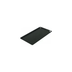 Plat plexi GN 3/4 noir H. 1,7 cm 48,7 x 26,5 cm