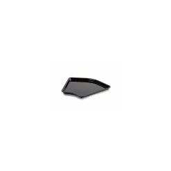 Plat plexi noir angle 135° 28 x 28 x 5 cm
