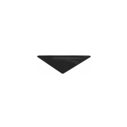 Plat plexi triangle noir 56,5 x 40 x 1,7 cm
